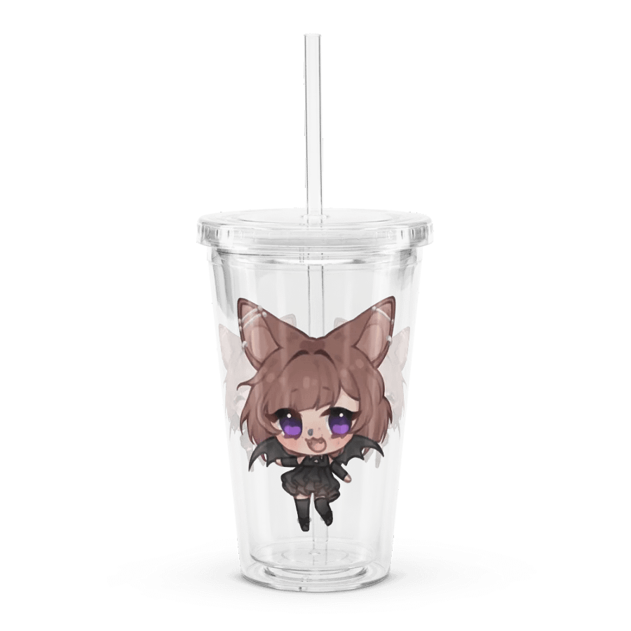 Chibi Bat Trio Double Wall Tumbler product image (1)