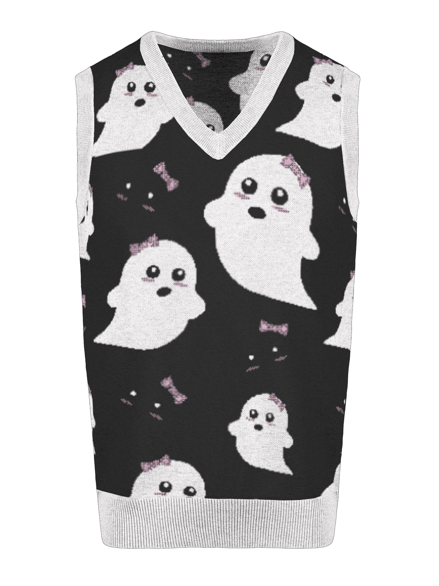 Ghostly Visions V-Neck Vest product image (3)