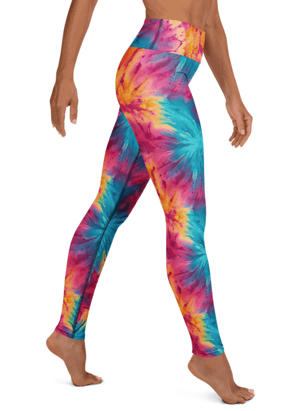 Vibe Burst Yoga Leggings – Bold Energy, Ultimate Flex product image (4)