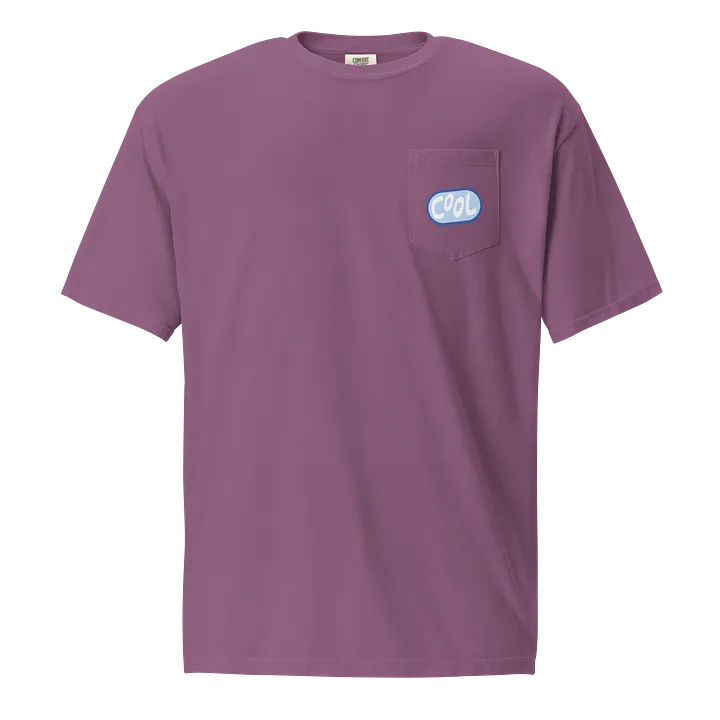 Cool Vibes Pocket T-Shirt – Trendy Graphic Tee with Pocket, Aesthetic Casual Streetwear for Men & Women product image (10)