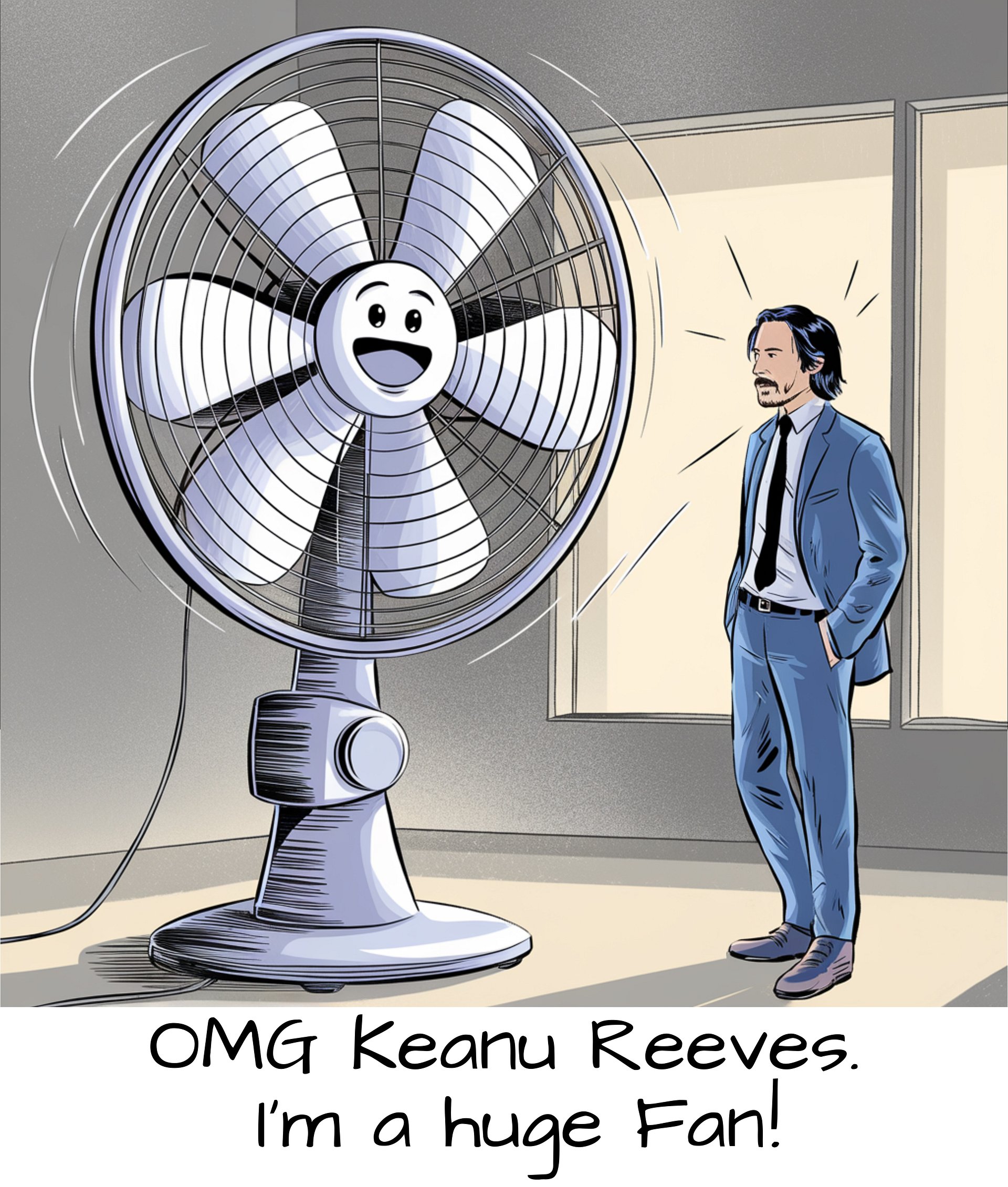Keanu Reeves, Im a Huge Fan! product image (2)