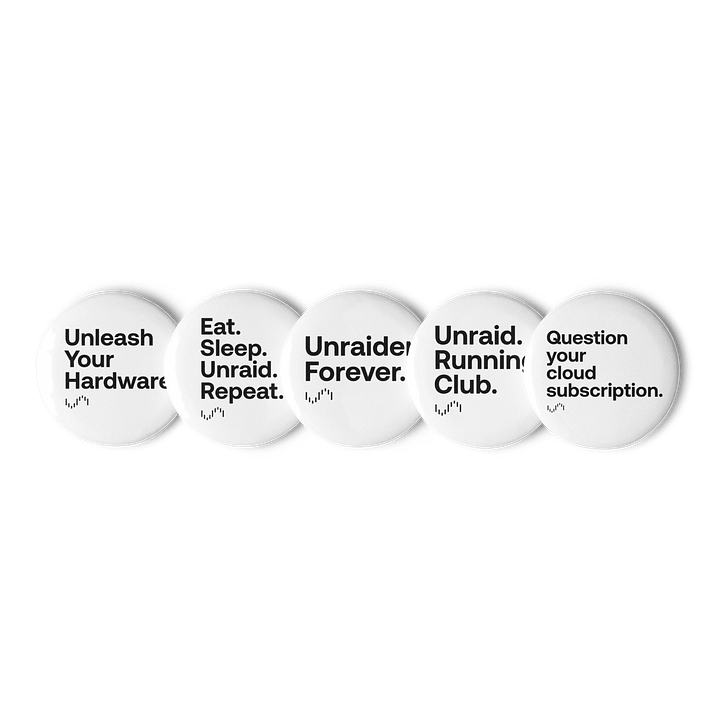 Unraid Vibes Pin Collection product image (1)