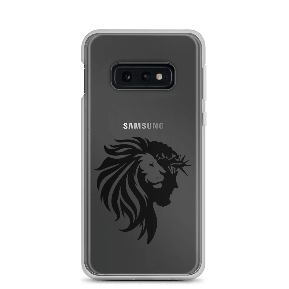 Sleek Matte Black Samsung® Clear Case product image (3)