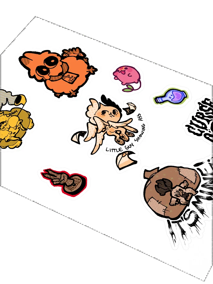 CurseCon Day 1 Sticker Sheet product image (2)