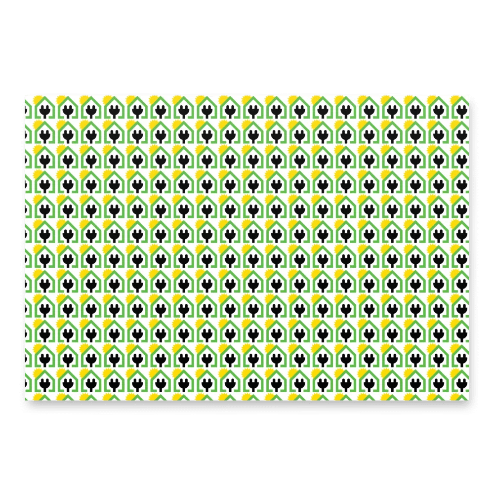 Plug It In Solar High-Quality Wrapping Paper Sheets (Set of 3) product image (2)