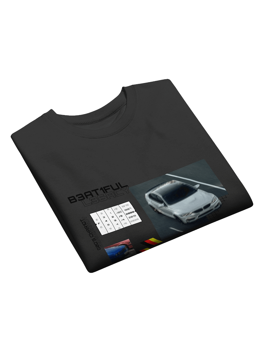 God's Chariot, German Automotive (Black) | Crewneck product image (28)