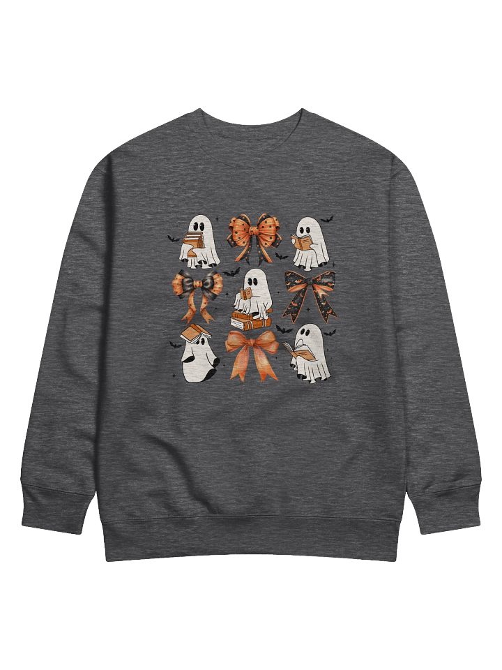Coquette Style Bookish Ghosts Sweatshirt (Homemade) product image (2)