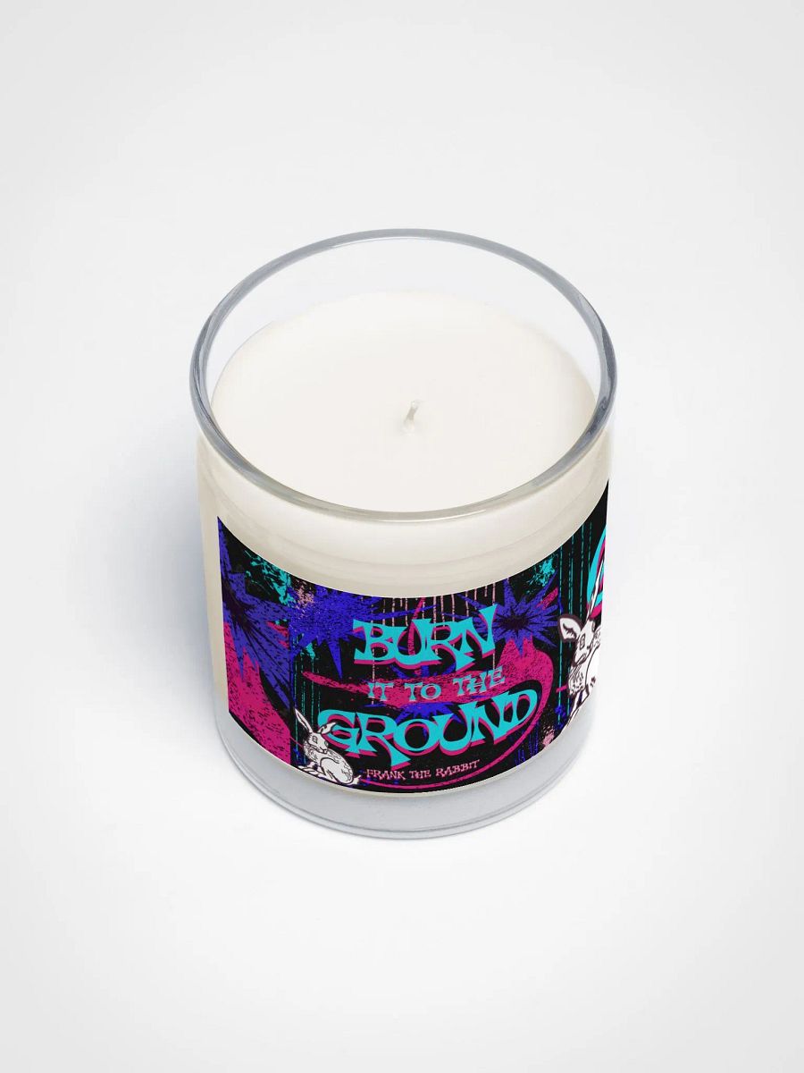 burn it to the ground, bunny rabbit Chaos & Calm Soy Wax Candle product image (3)