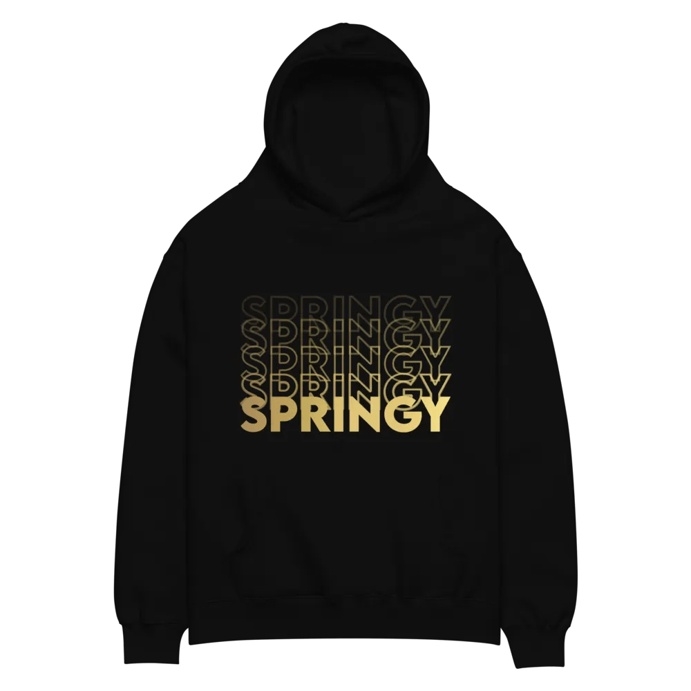 GOLD Premium SPRINGY Hoodie (LIMITED EDITION) product image (4)