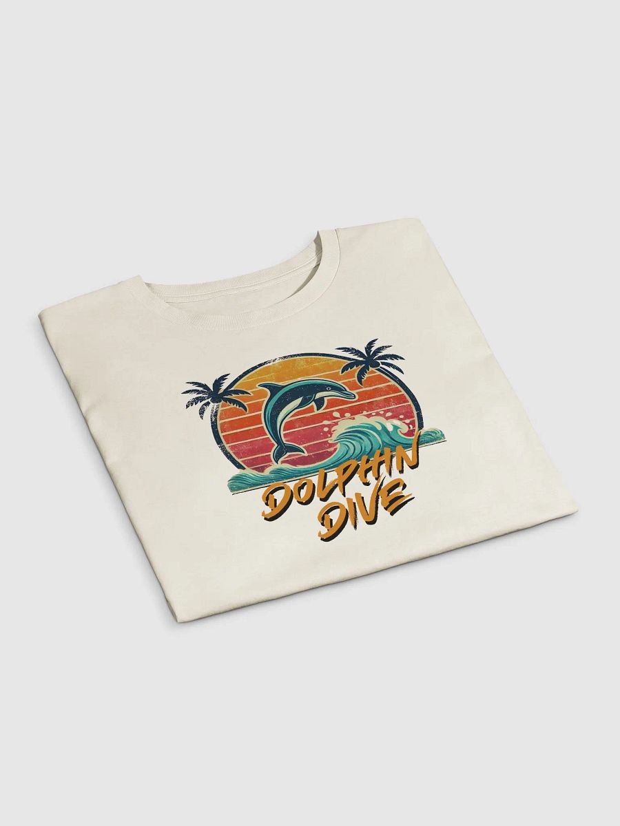 Sunset Dolphin Dive Crop Top product image (16)