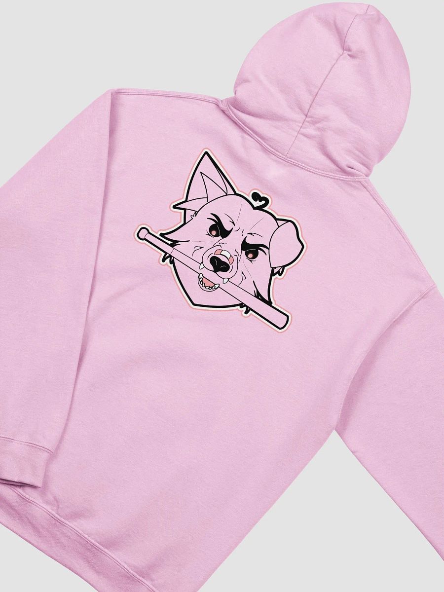 Angy Corgi Hoodie (transparent, back only) product image (1)