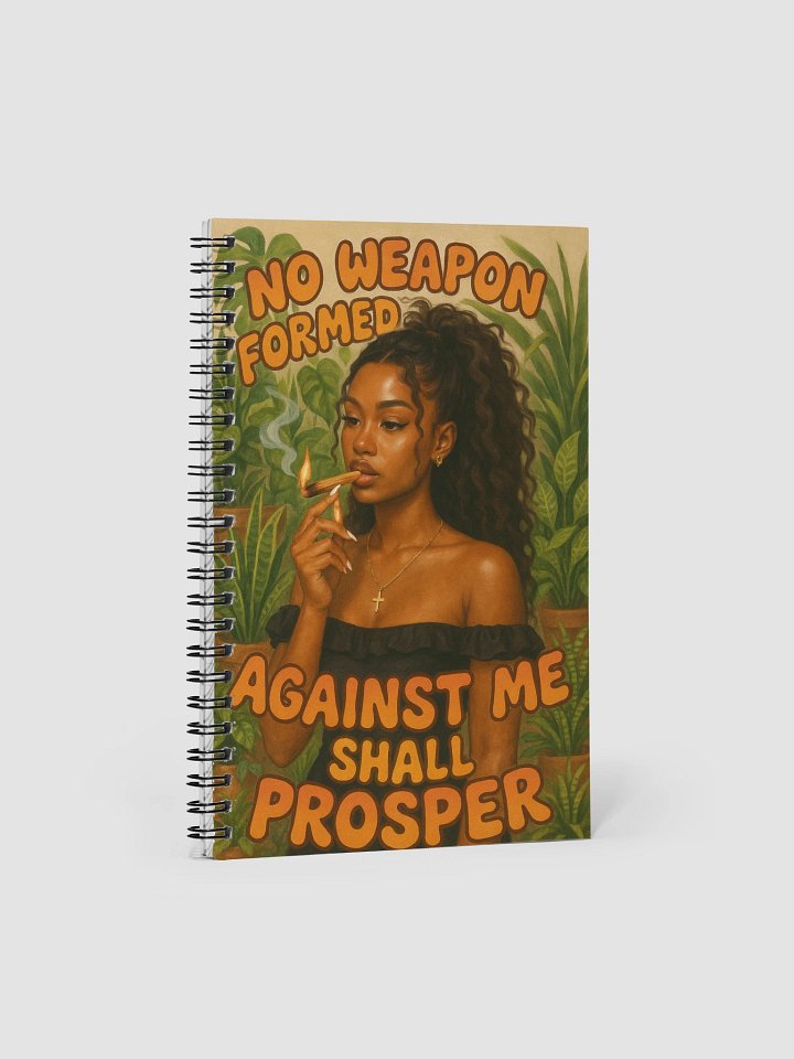 Unbothered Spiral Notebook product image (1)