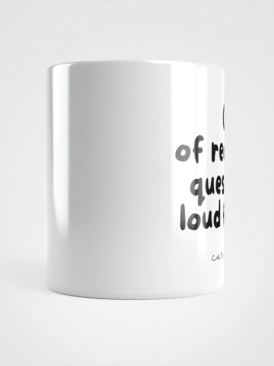Reading The Question Aloud Mug - White product image (13)
