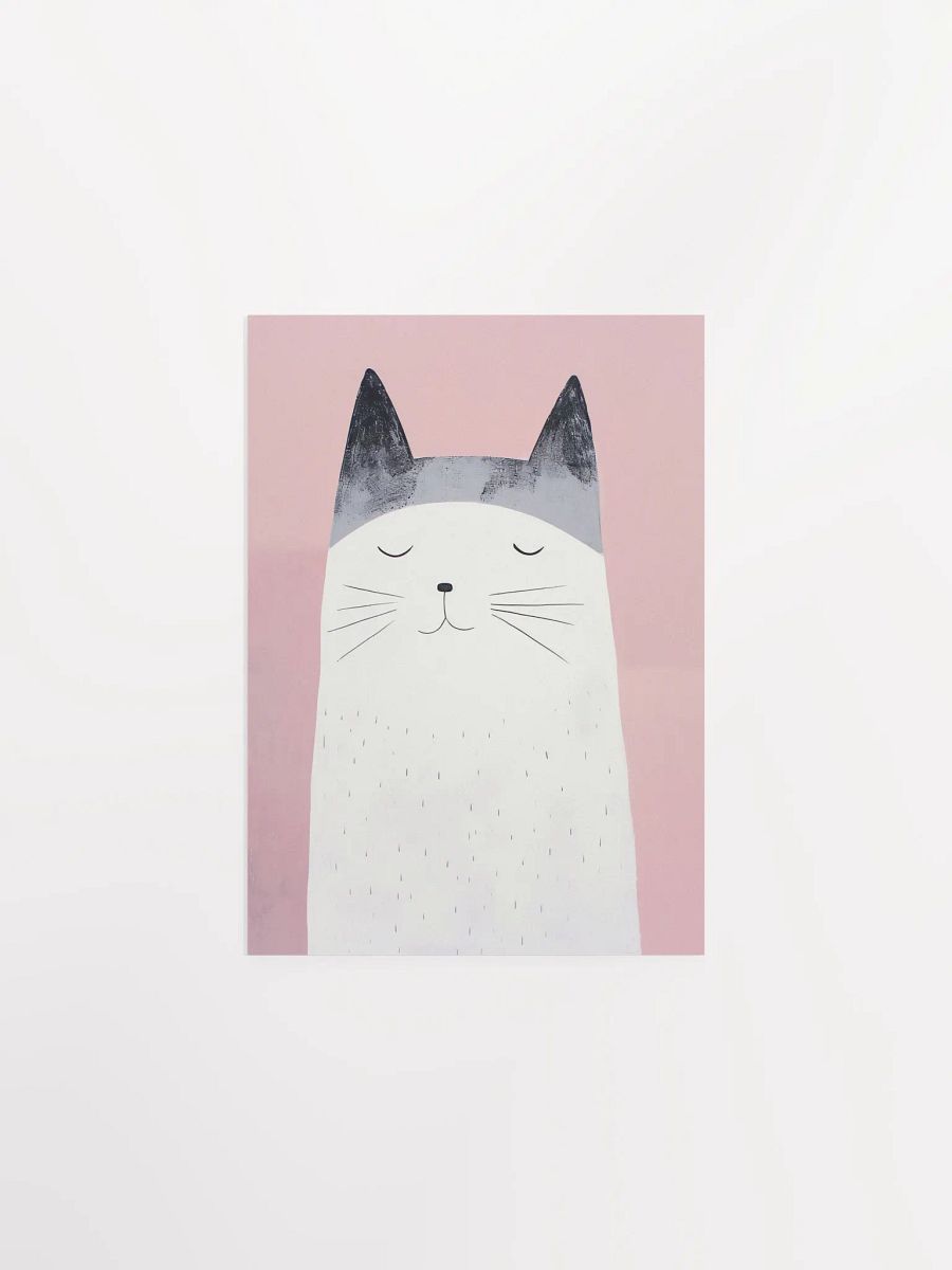 Whimsical Cat Dreams Poster product image (2)