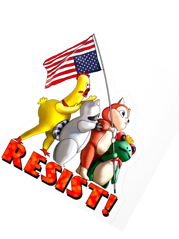 Resist! Sticker product image (5)