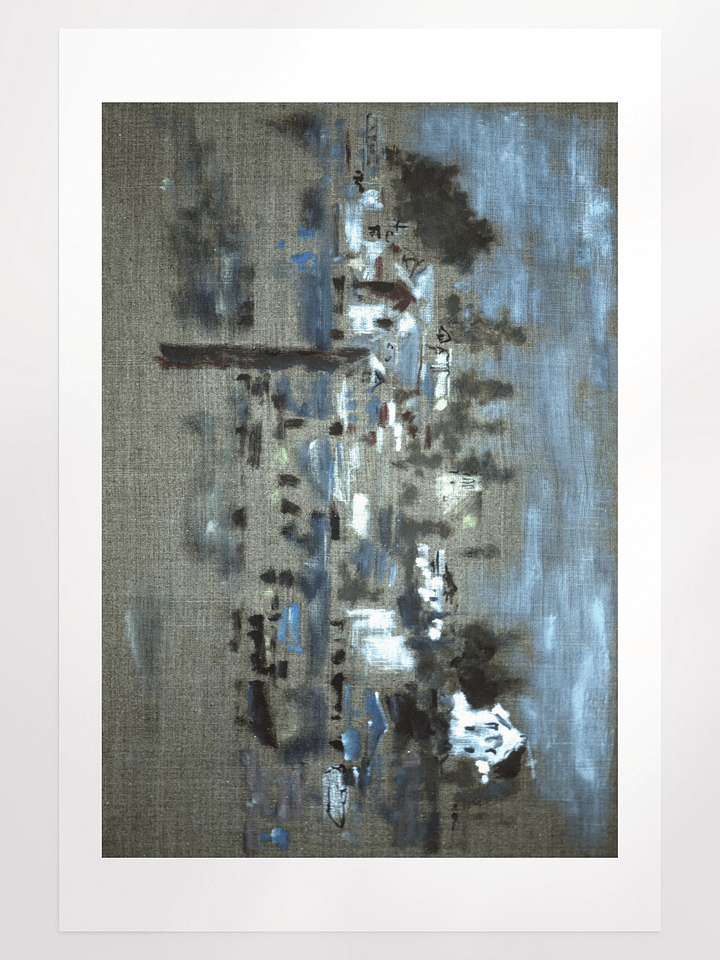 La Conner from Swinomish Reservation 1988 print product image (2)