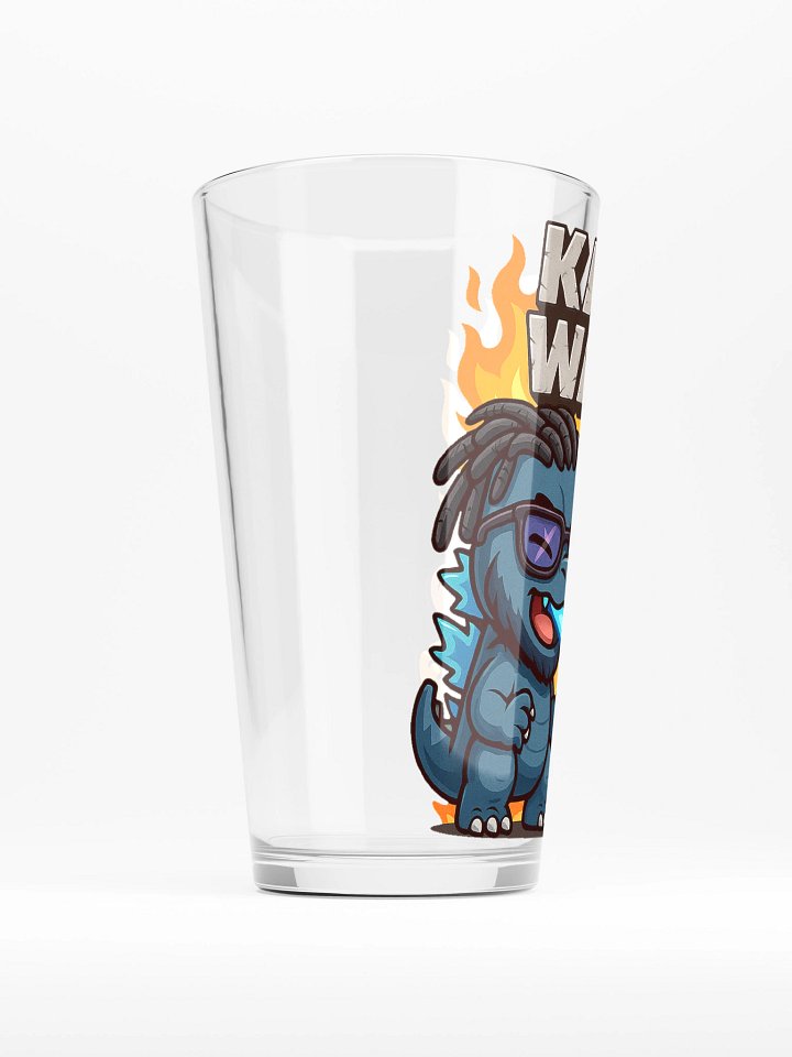 Kaiju Watch: Urban Clash Shaker Pint Glass product image (2)