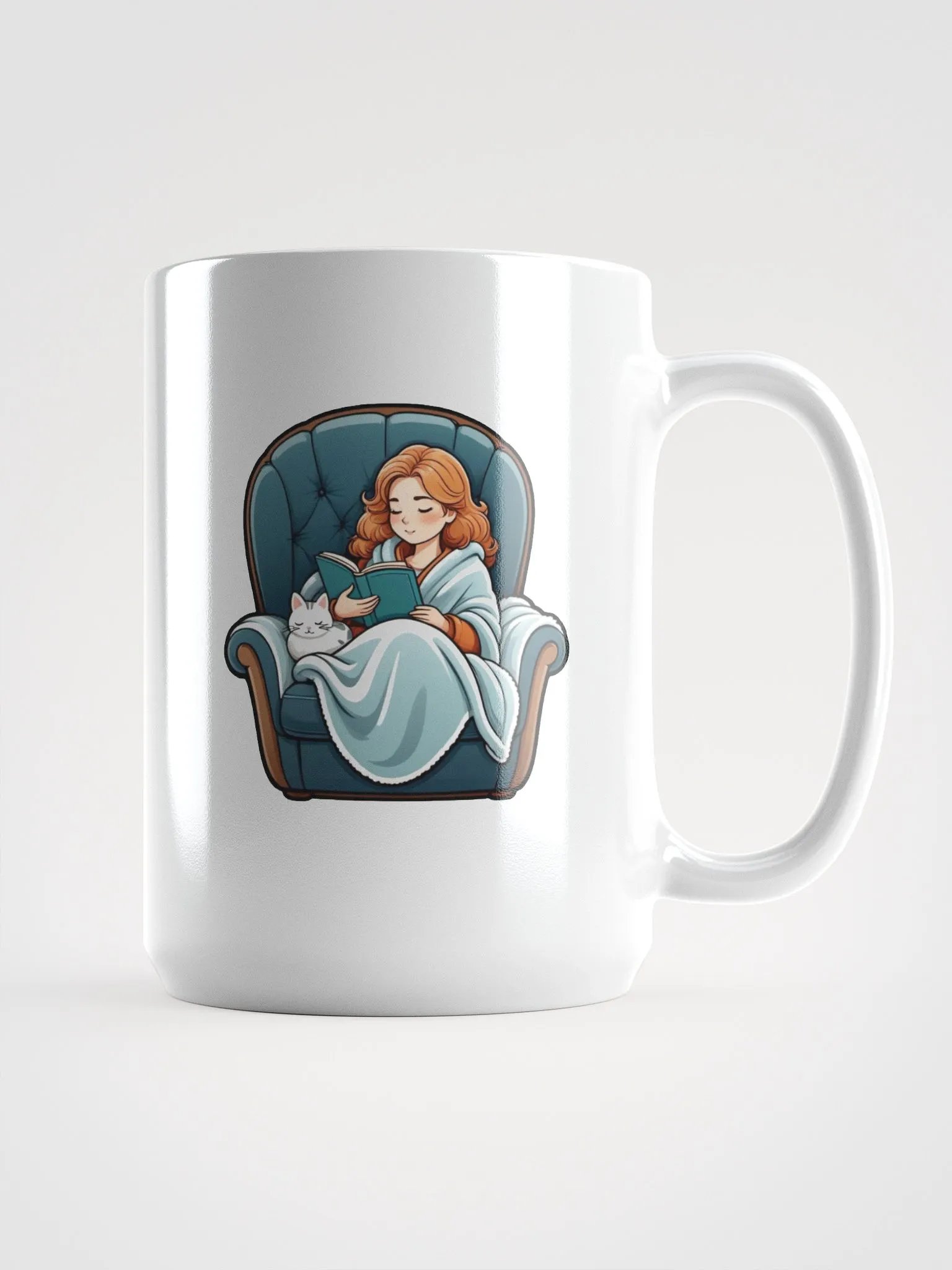 Purrfectly Bookish Mug product image (1)