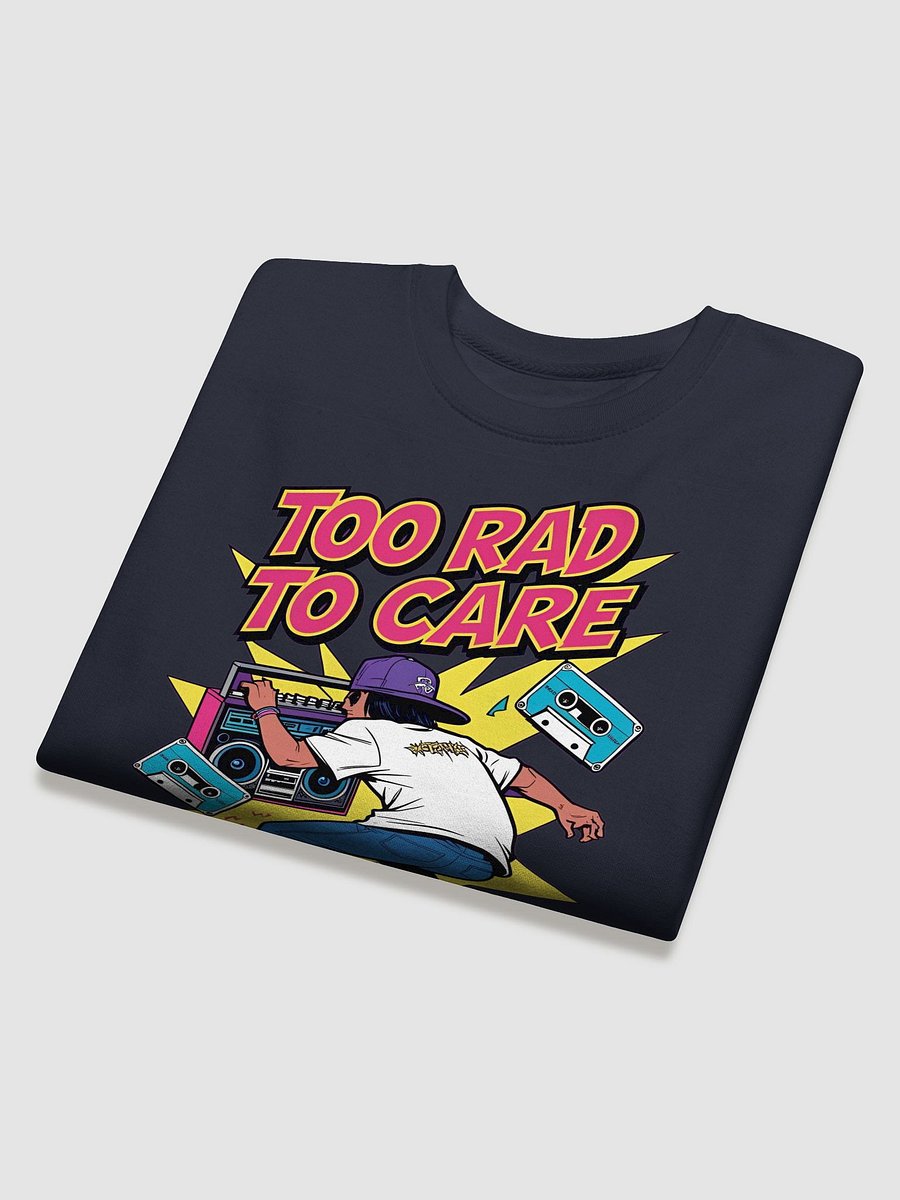 "TOORAD TO CARE Tee - Bold & Unapologetic Streetwear" product image (4)