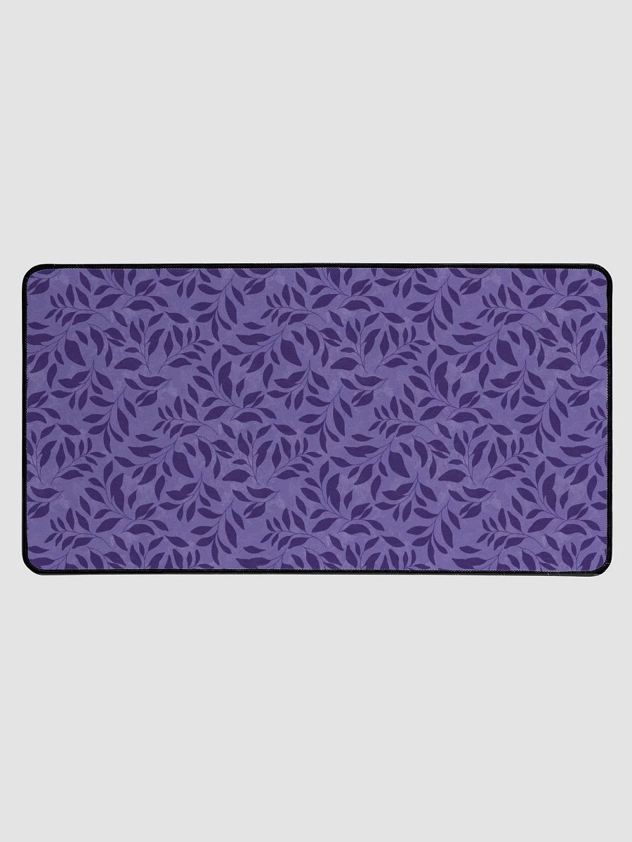 Midnight Foliage Purple Desk Mat product image (1)