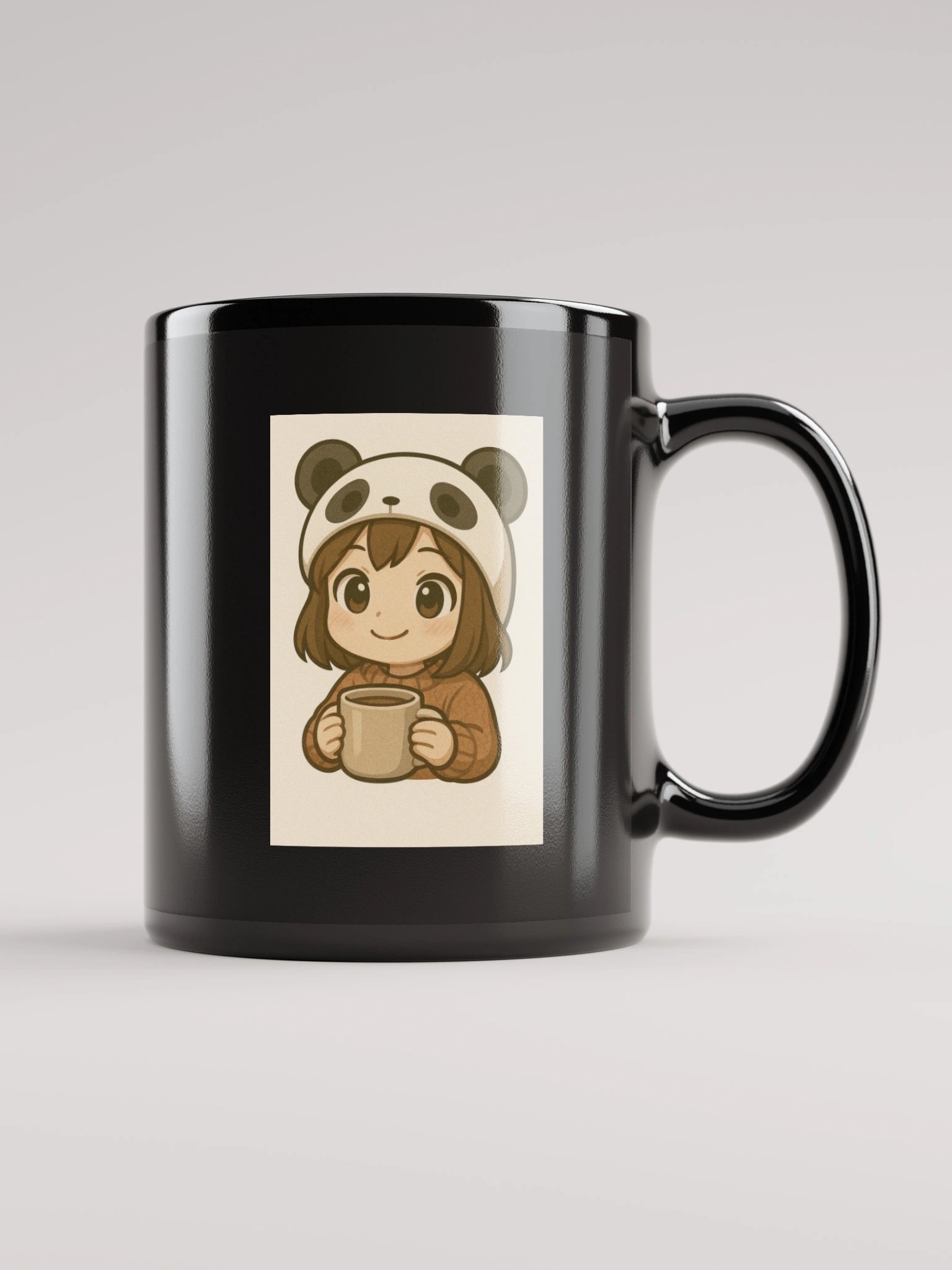 Panda coffee mug product image (2)