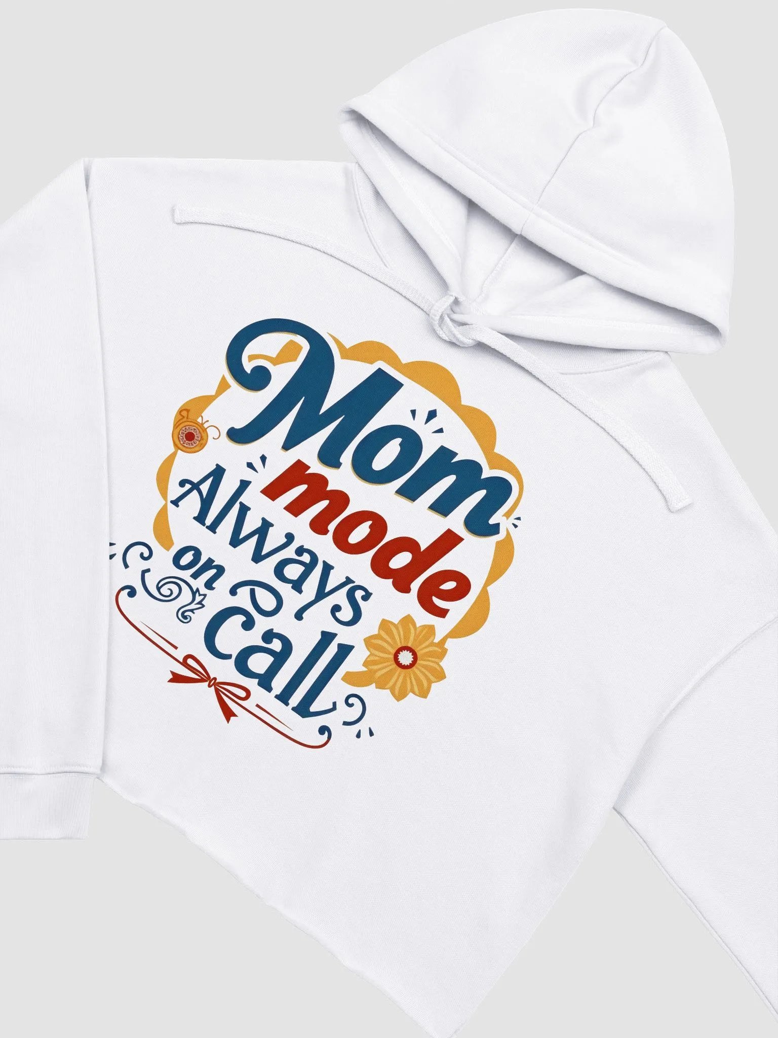 Mom Mode Always On Call Crop Hoodie product image (13)