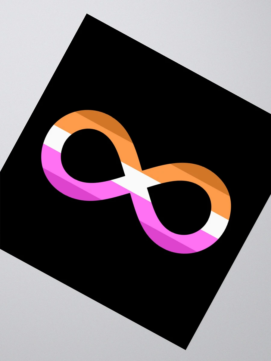 Autistic Lesbian Infinity Sticker product image (5)