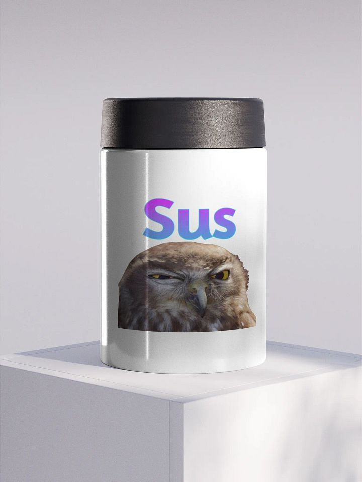 Sus Owl Stainless Steel Koozie product image (2)