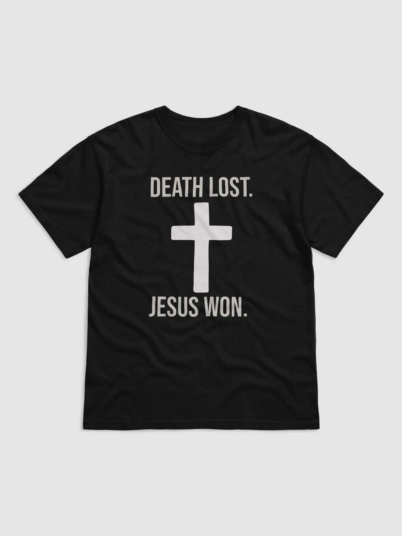 Death Lost, Jesus Won – Victory in Christ T-Shirt product image (3)