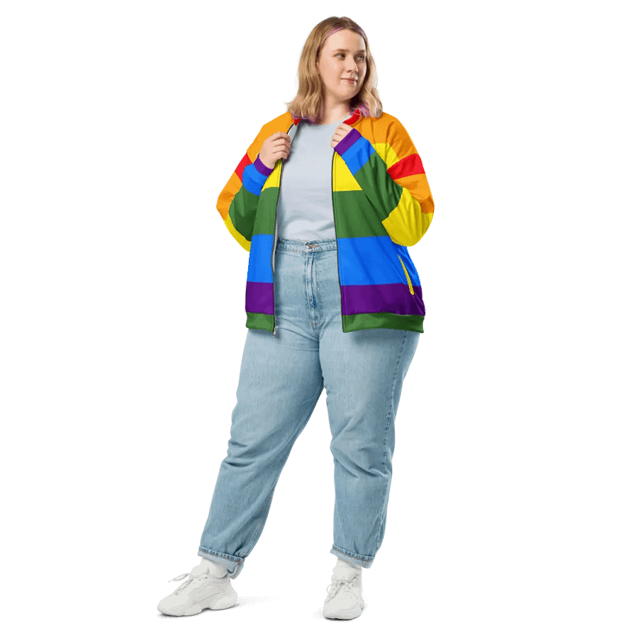 All-Over Print Bomber Jacket - Pride product image (10)