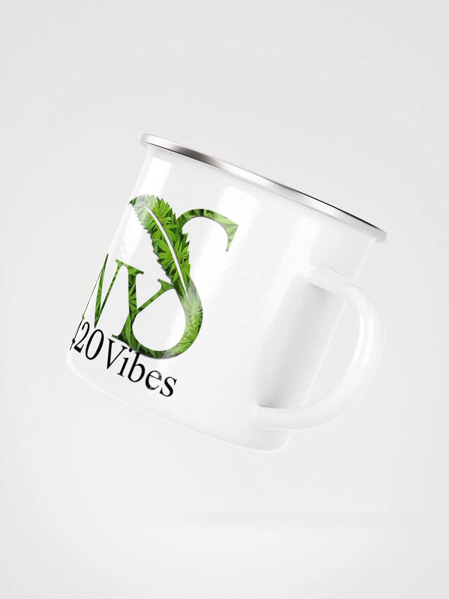 NYS 420 Vibe Leaf Enamel Mug product image (3)
