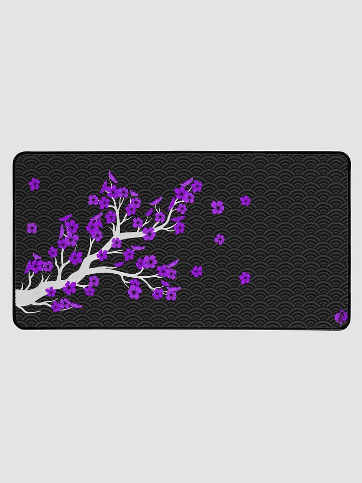 Violet Vortex Desk Mat product image (1)