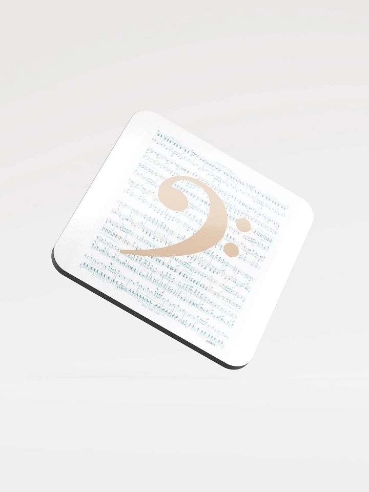 bass clef on sheet music product image (1)