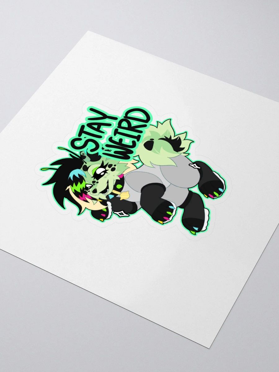 Stay Weird Stickers product image (3)