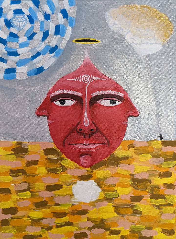 'Look Ma, I'm an Angel' Painting product image (1)