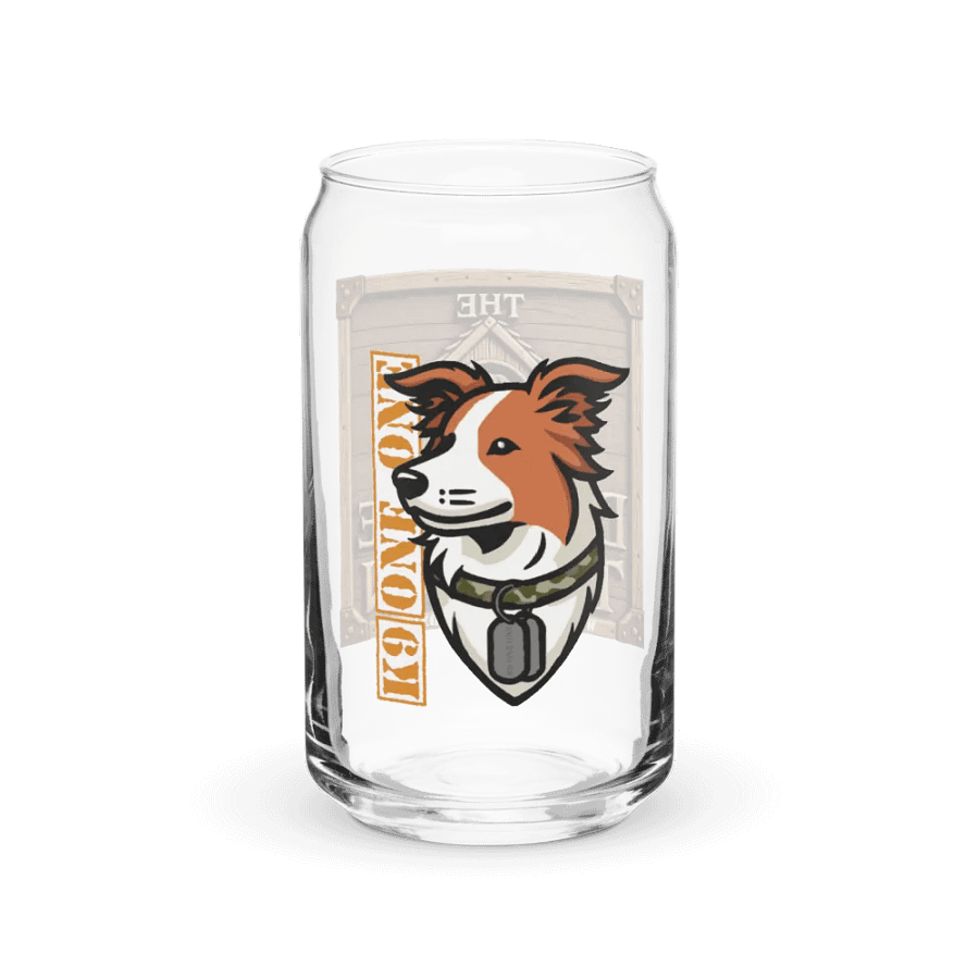K9 Doghouse Tavern Can Style Glass product image (7)