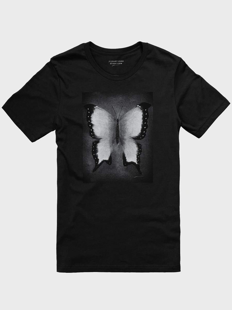 sconiArt b&w design, 'butterfly'. - unisex T-Shirt. product image (1)