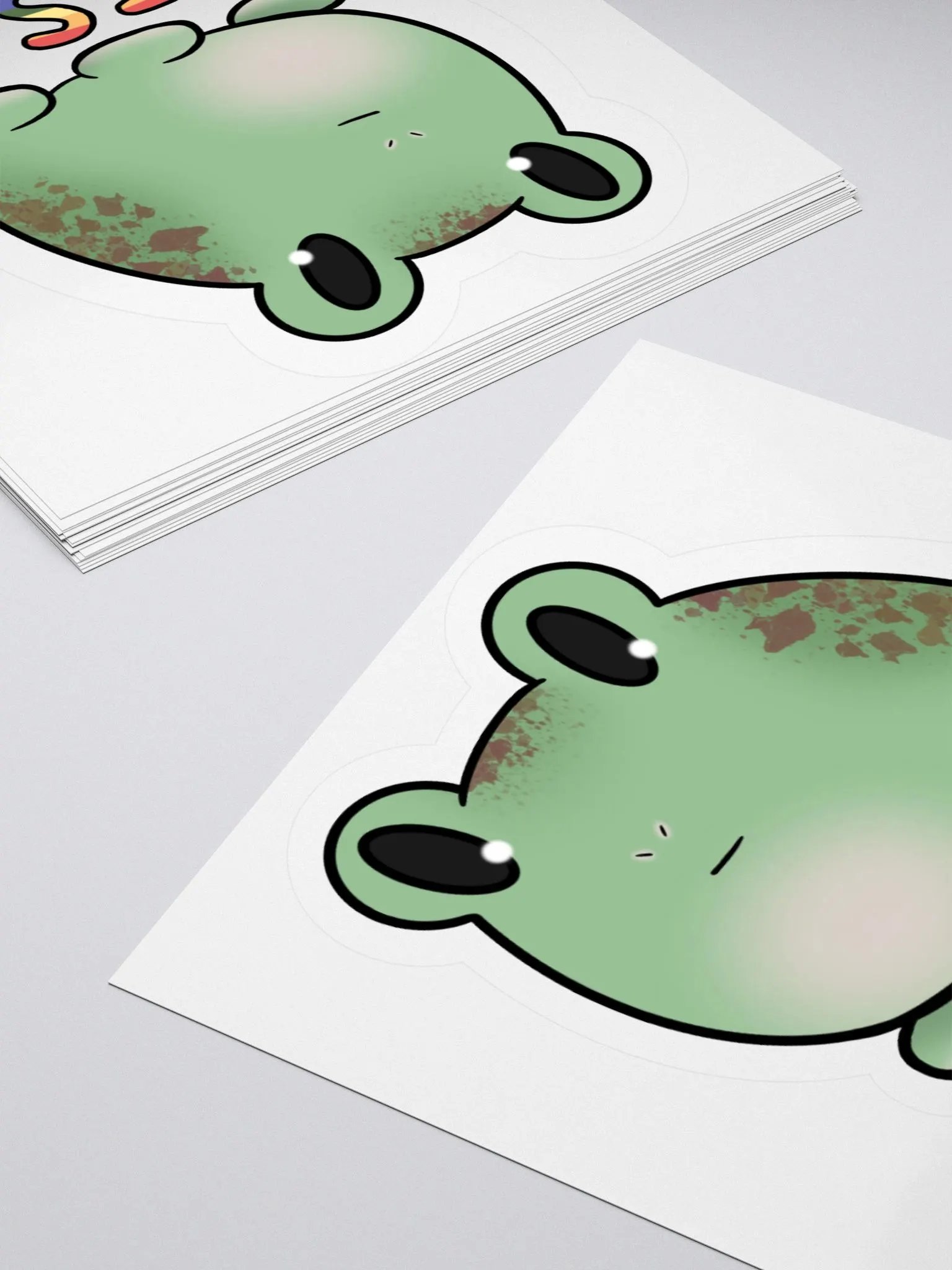 The Tism Frog - Sticker product image (4)