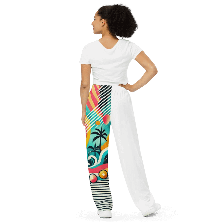 Summer Vibes Unisex Wide-leg pants product image (4)