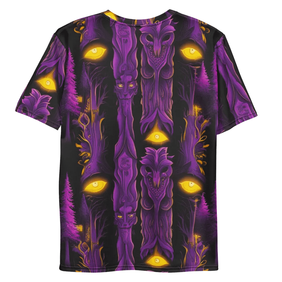 Haunted Forest Glowing Eyes T Shirt product image (10)