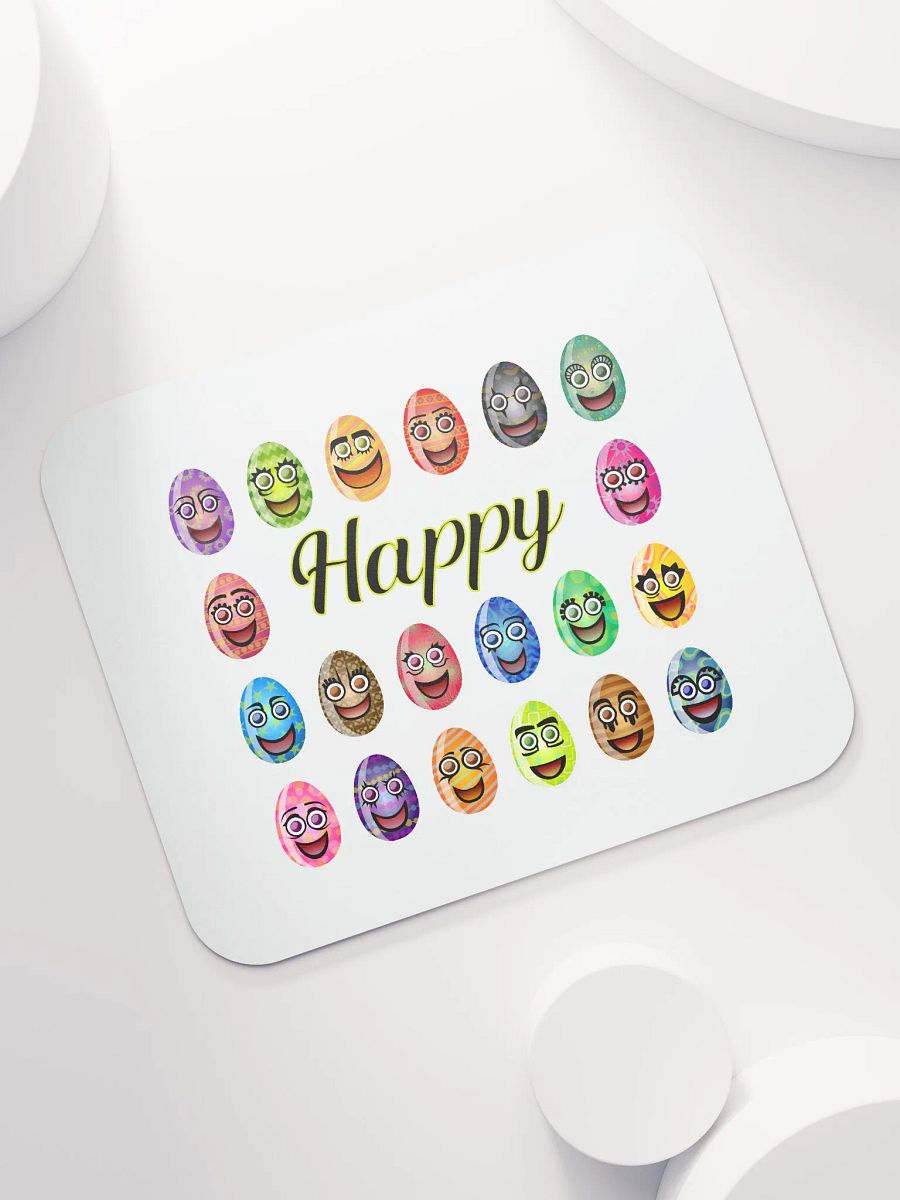 Happy Emoji Faces Mouse Pad product image (7)