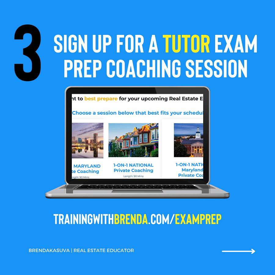 Pass the Maryland Real Estate Exam - Study Guide product image (5)