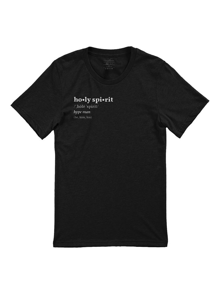 Holy Spirit (he,him,his) Black Women's T-Shirt product image (1)