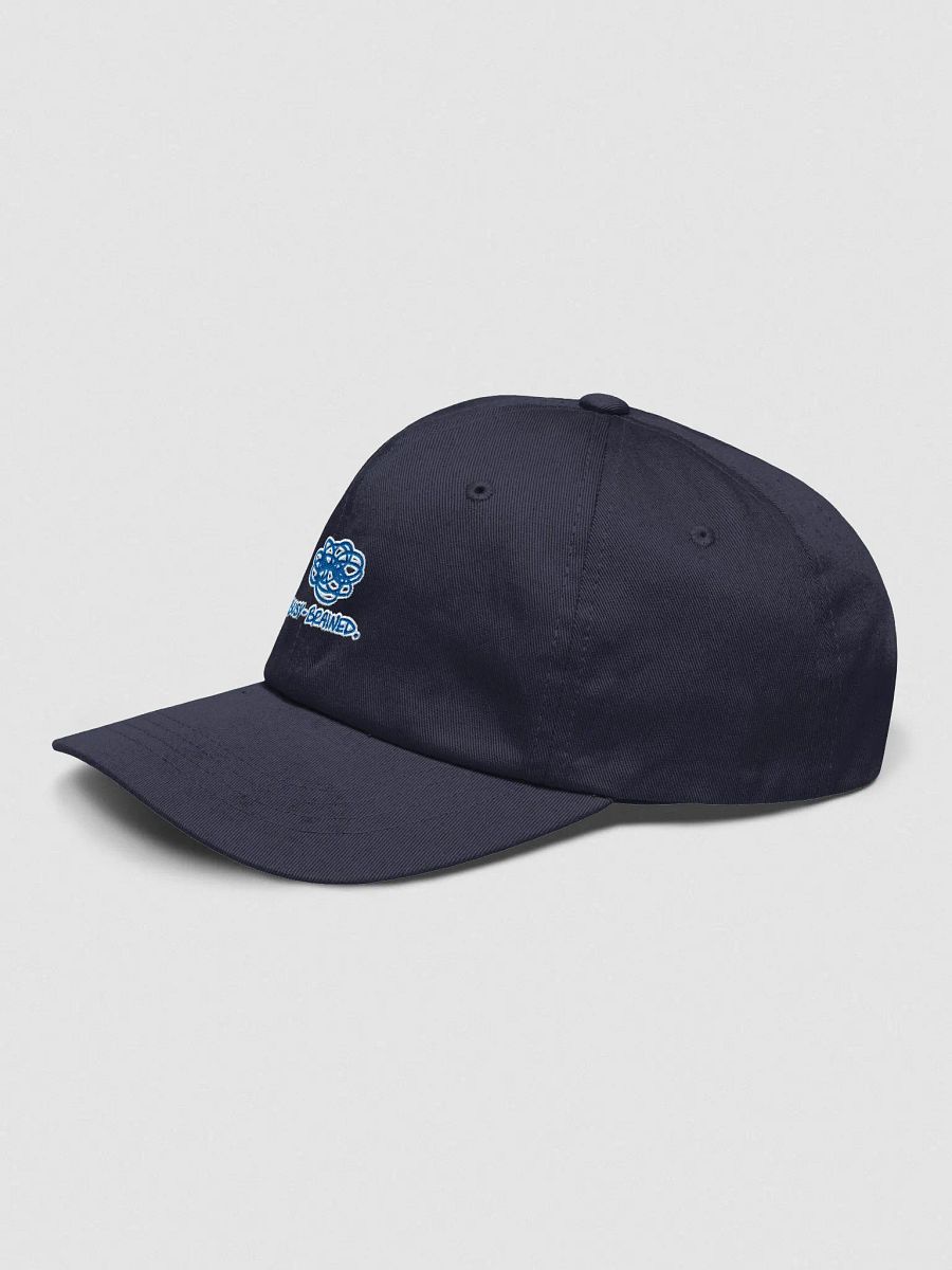 BUSY-BRAINED (royal + white lined design) classic dad hat product image (69)