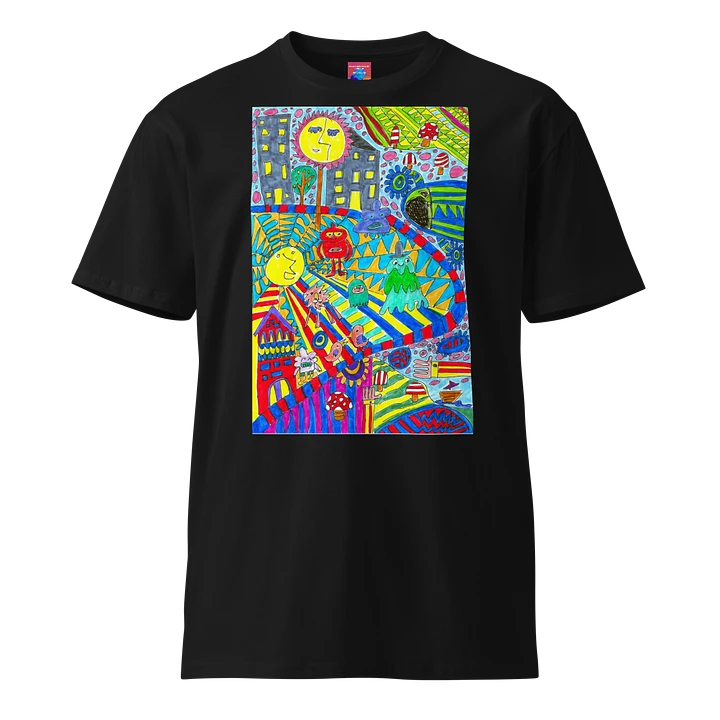 Abstract Doodle Life Unisex T Shirt product image (1)