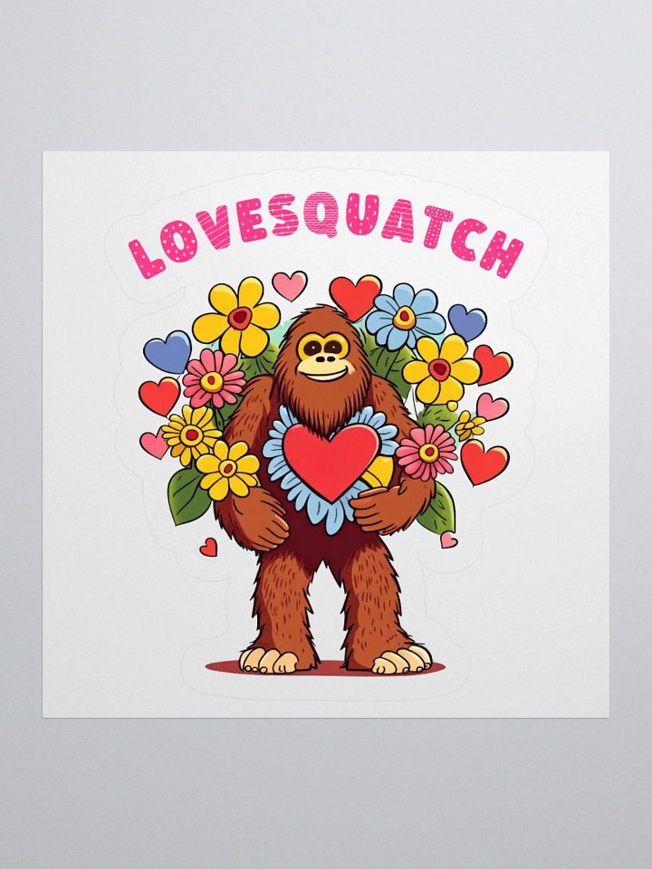 Lovesquatch Sticker product image (2)