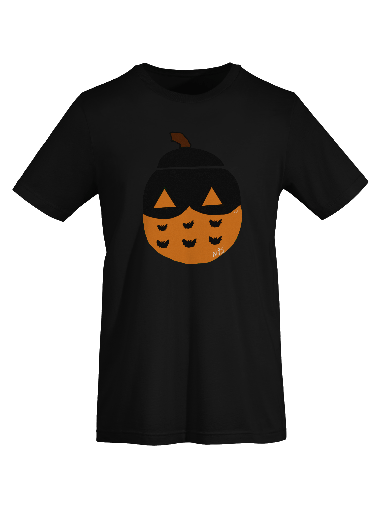 Mask-O-Lantern tee (orange mask) product image (7)