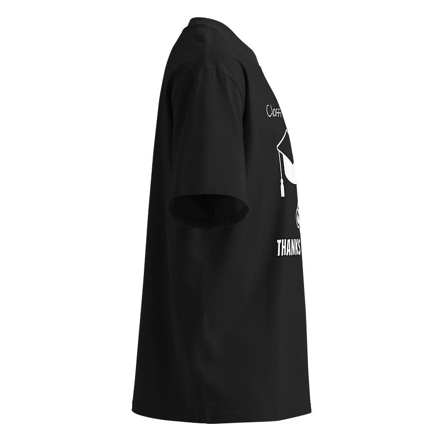 Graduation Class of 2025 THANKS CHATGPT - Funny Meme T-Shirt - Stanley/Stella Unisex Organic Oversized T-Shirt SATU020 product image (3)