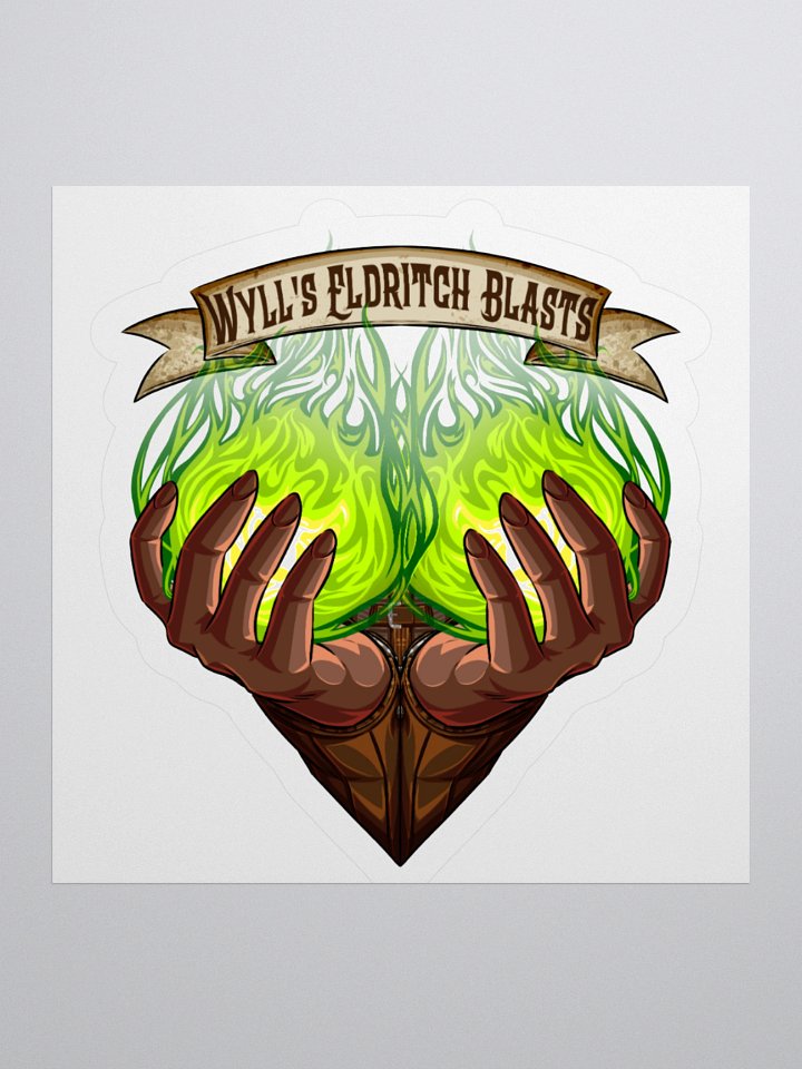 Wyll's Eldritch Blasts Sticker product image (3)