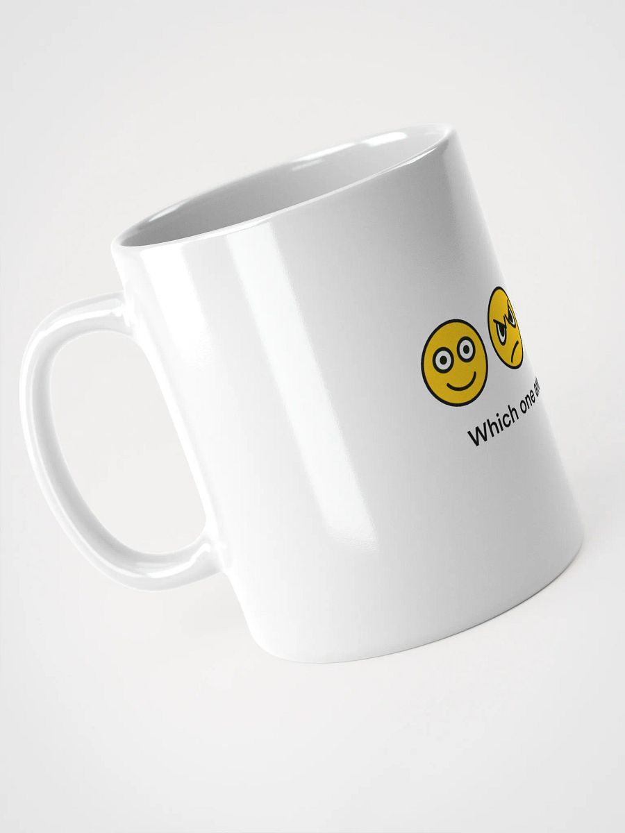 Emotion Expressions White Glossy Mug product image (9)